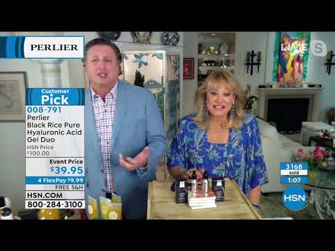 Perlier Black Rice Pure Hyaluronsäure-Gel-Duo