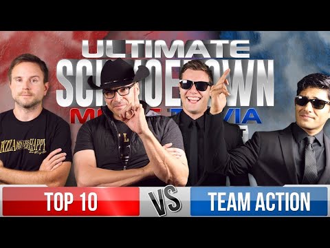 Top 10 vs Team Action (Semifinals Teams Ultimate Schmoedown) | Movie Trivia Schmoedown