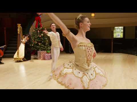"Pas de Deux" from the Nutcracker Ballet with harp, cello & dancers