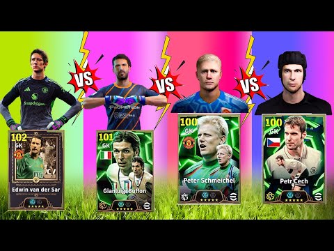 Goalkeeper WAR Begins! 😤Van der Sar vs Cech vs Buffon vs Schmeichel🧤 |eFootball 2026