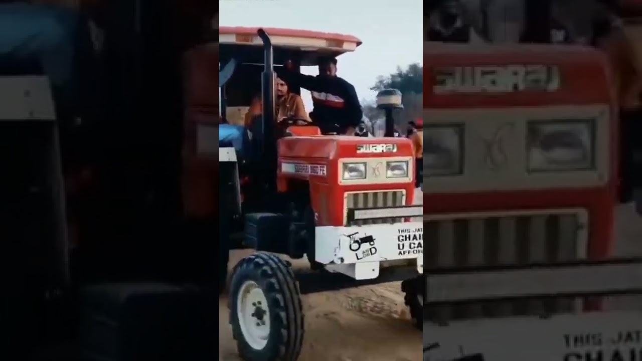 sidhumoosewala on swaraj tractor | sidhumoosewala | #sidhumoosewala