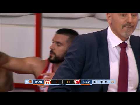 ABA Liga 2020/21, Round 2 match: Borac - Crvena zvezda mts (11.10.2020)