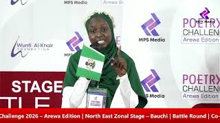 Sa'adatu Ma'aji Amshi Vs Usman Ibrahim Awo, Team D - Battle Round - MPS Media Poetry Challenge 2026.