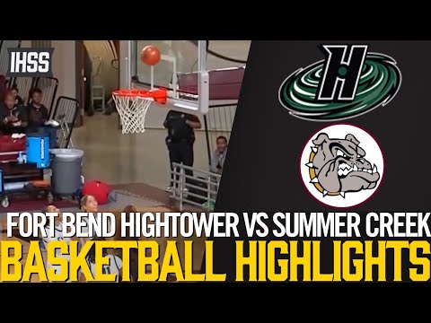 Fort Bend Hightower vs Summer Creek - 2023 Week 27 Girls Basketball Highlights