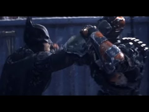 Best Batman fight scene - Batman vs Deathstroke and Deadshot