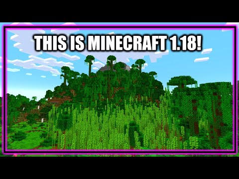 I Walked 10,000 Blocks in Minecraft 1.18 Pre-Release 1!