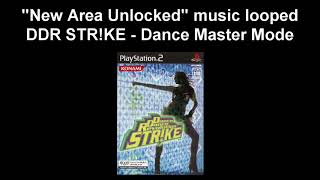 "New Area Unlocked" music looped -- DDR STRIKE/DDR EXTREME 2 Dance Master Mode