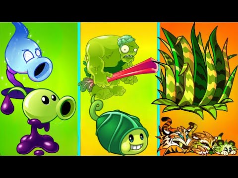Shadow Plants vs Zoybean Pod vs Tiger Glass - Who Will Win? PvZ 2 Plant Vs Plant