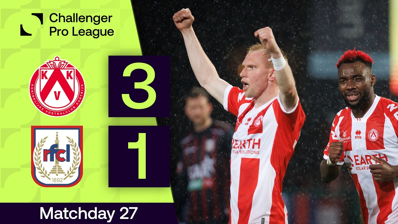 KV Kortrijk vs R Liège Highlights
