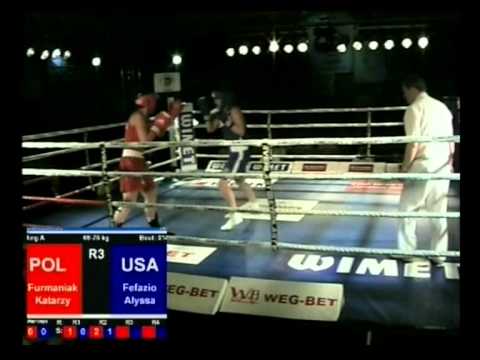 STAMM 2011 półfinał kobiet 75kg FURMANIAK Katarzyna  vs FEFAZIO Alyssa