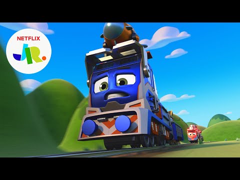 Milo’s Train Rocket 🚀 Mighty Express | Netflix Jr