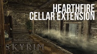 Skyrim PS4 Mods: Hearthfire Cellar Extention (All 3 Houses)