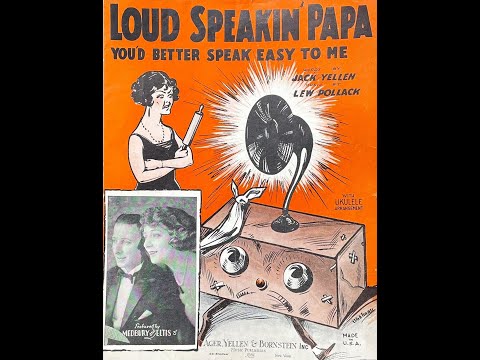 Blue Amberol Cylinder #5072, LOUD SPEAKIN' PAPA