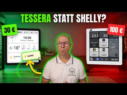 Dank TESSERA: Das 30 € Display, das Home Assistant gefehlt hat!