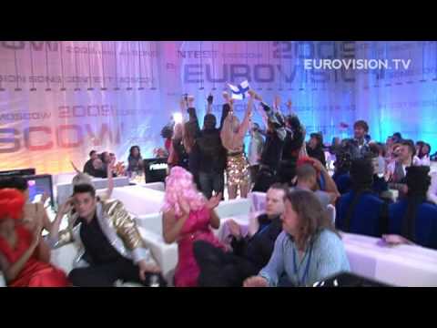 Emotions in the greenroom (Live at First Semi-Final!)