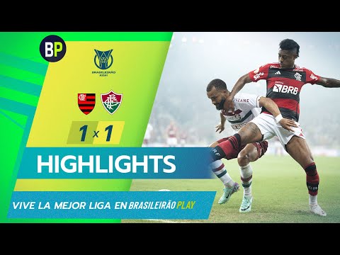 EL MENGAO Y FLUMINENSE IGUALARON UN POLÉMICO CLÁSICO | FLA 1X1 FLU #Brasileirao