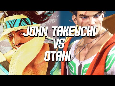 SF6 John Takeuchi (Rashid) vs Otani (Luke) Street Fighter 6