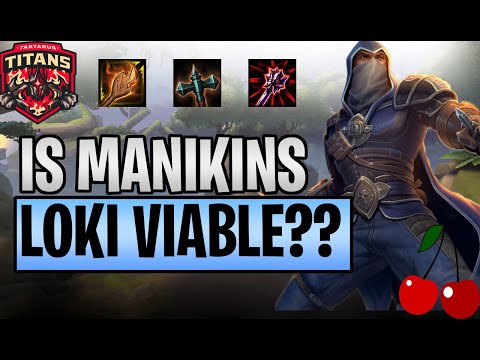 MANIKINS BLADE LOKI COULD BE OP! SMITE RANKED