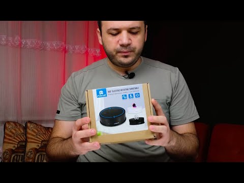 Besisukantis nuotraukų laikiklis 360 Puluz video