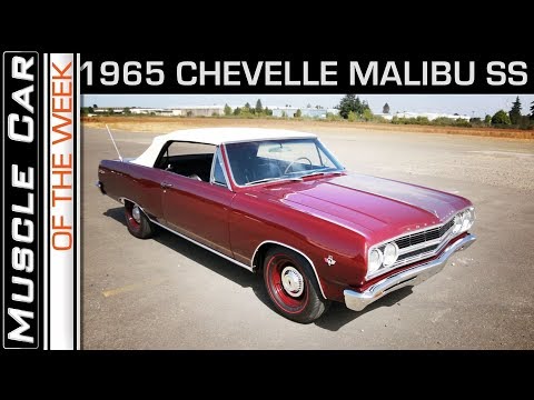 1965 Chevelle SS Convertible: Muscle Car Of The Week Video Episode 233 V8TV