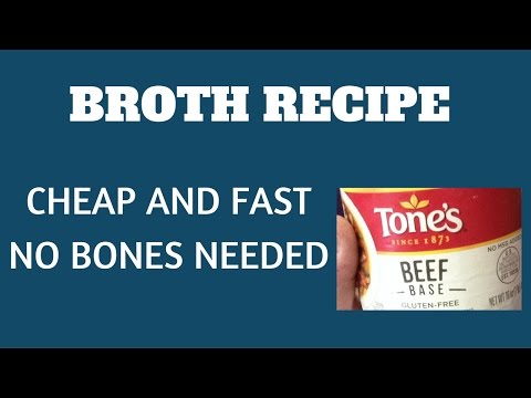 Beef or Chicken Base for Broth