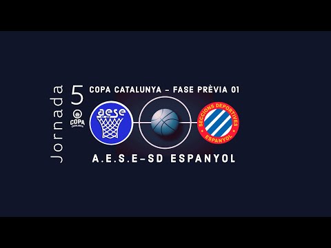 🔴📡COPA CATALUNYA| A.E.S.E. A- SD Espanyol | Jornada 5 (23/10/2021)