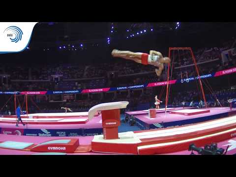 Slavomir MICHNAK (SVK) - 2018 Artistic Gymnastics Europeans, qualification vault