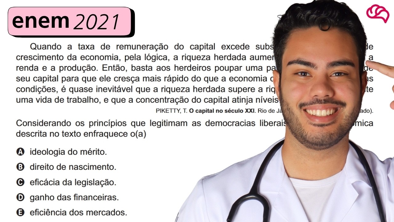Resolução em Vídeo — Questão 47 ENEM 2021