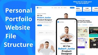 React Js + Sass Personal Portfolio Website || Landing Page || Beginner Friendly File Structure Setup