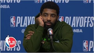 Kyrie Irving brushes off questions on his future after season-ending loss | 2019 NBA Playoffs