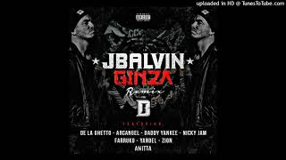 J Balvin Ft De La Ghetto, Arcangel, Daddy Yankee, Nicky Jam, Anitta &amp; Mas - Ginza (Full Version)