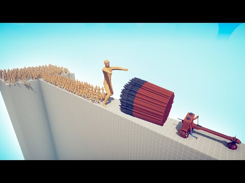 CAN 100x MUMMY + GIANT CROSS THE BRIDGE? - TABS | Totally Accurate Battle Simulator 2022