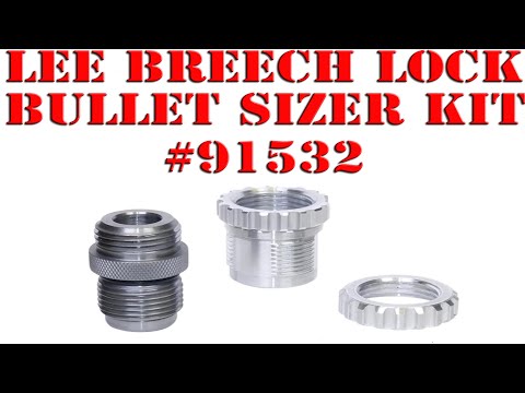 Lee Precision's new sizing kit for breech lock, uses bushings to change calibers (#91532)