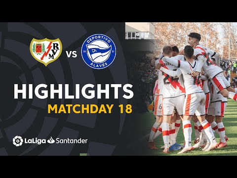 Highlights Rayo Vallecano vs Deportivo Alavés (2-0)