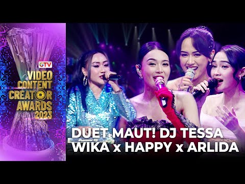 DJ Tessa X Wika X Happy X Arlida - Medley Song | VIDEO CONTENT CREATOR AWARDS 2023