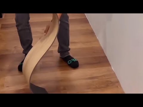 The softness and flexibility of vinyl flooring