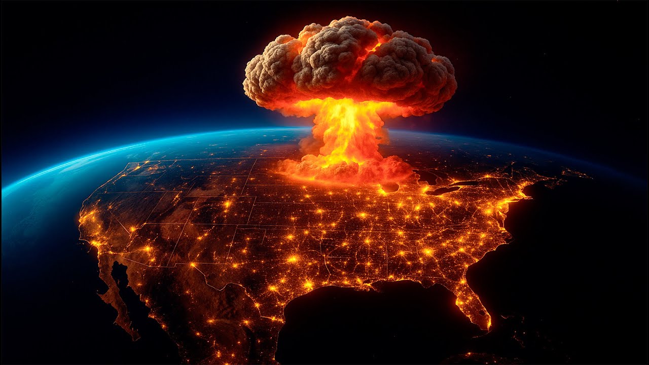 ¿Qué pasaría SI SE LANZA UN MISIL NUCLEAR a ESTADOS UNIDOS?