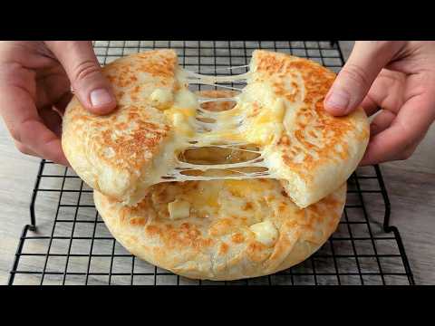 Delicious Cheese Bread For Breakfast! Never Buy Bread Again: The Easiest Daily Recipe