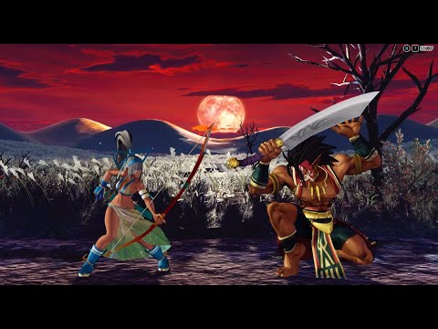 Samurai Shodown - Mina VS Tam Tam
