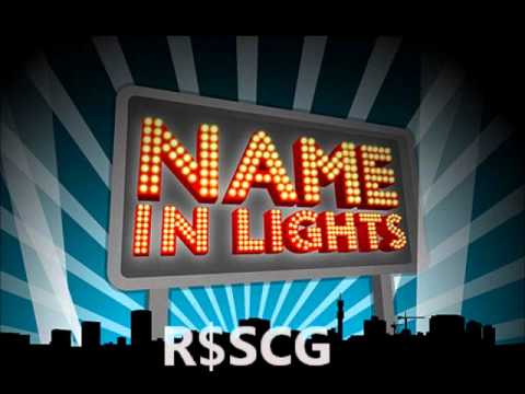 name in lights - R$SCG