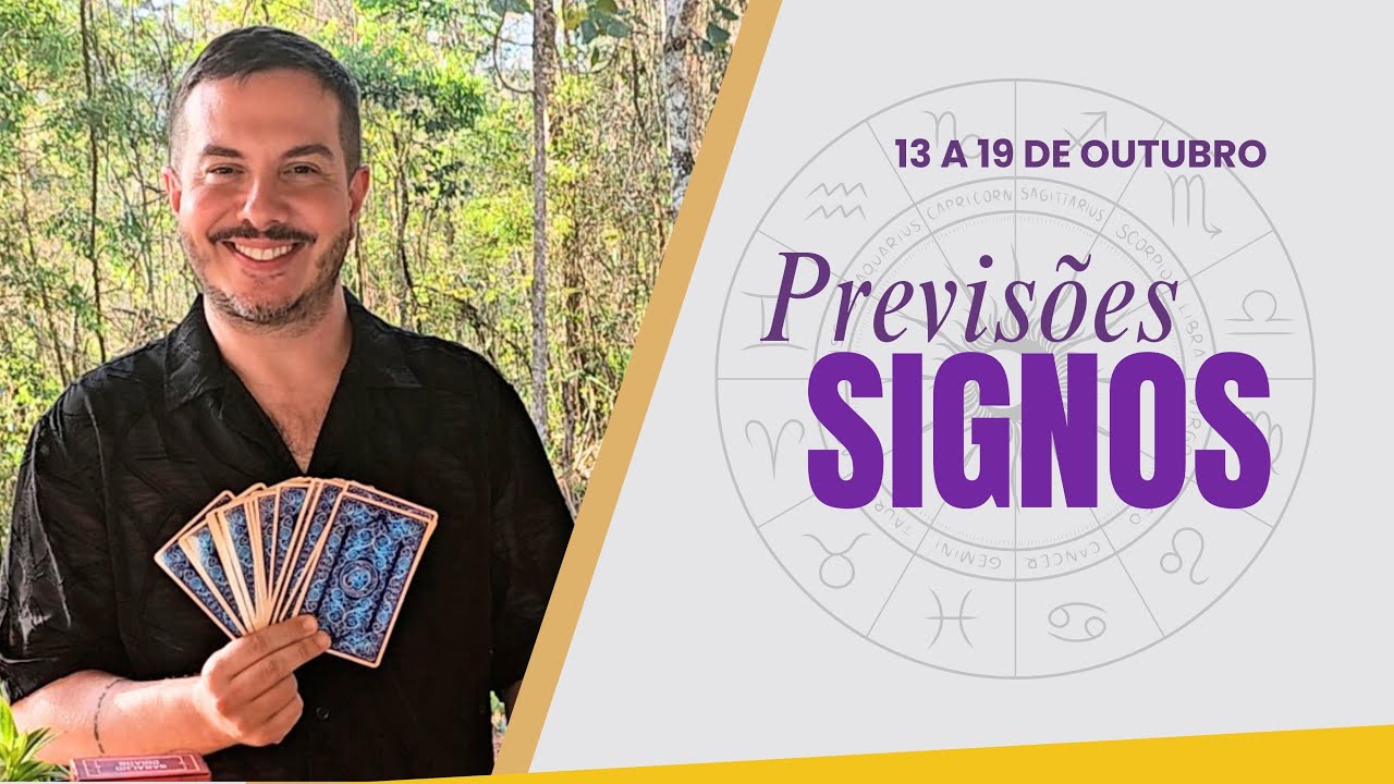 PREVISÕES DOS SIGNOS  - 13 a 19 OUTUBRO  2024 | André Mantovanni