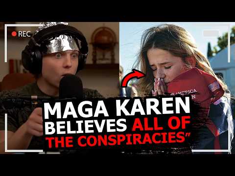 Get Your TIN FOIL HATS On For This INSANE MAGA Karen Debate