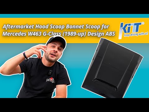 Aftermarket Hood Scoop Bonnet Scoop for Mercedes W463 G-Class (1989-up) Design ABS