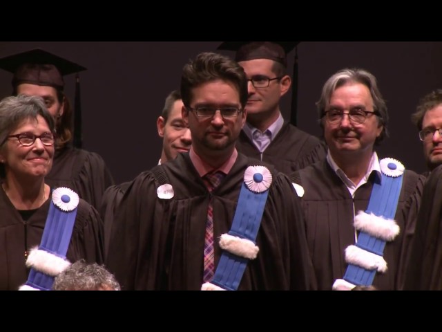 Collation des grades 2016 de la Faculté de science politique et de droit