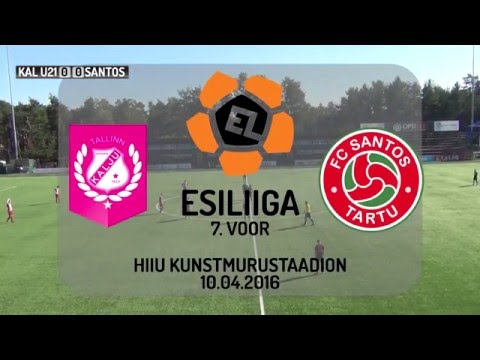 7. voor: Nõmme Kalju FC U21 - Tartu FC Santos 2:1 (1:1)