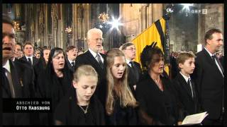 Kaiserhymne - Requiem für Otto von Habsburg, Trauergottesdienst in Wien, 16. Juli 2011AD