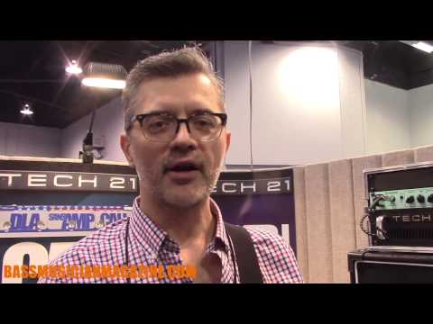 Bass Musician Magazine NAMM 2017 - Tech 21 NYC