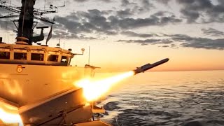 HMS Somerset first Royal Navy Warship to test-fire Naval Strike Missile