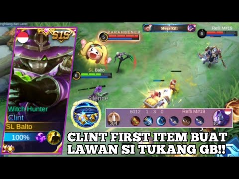 CLINT LAWAN MOSKOV YANG CUMA BISA GB!! - GINI CARA AMAN LAWAN NATALIA SAMA MOSKOV - MOBILE LEGENDS