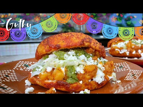 Celebra Fiestas Patrias con estos Sabrosos Pambazos Tradicionales de Papa y Chorizo 🇲🇽 @GuthyCocina